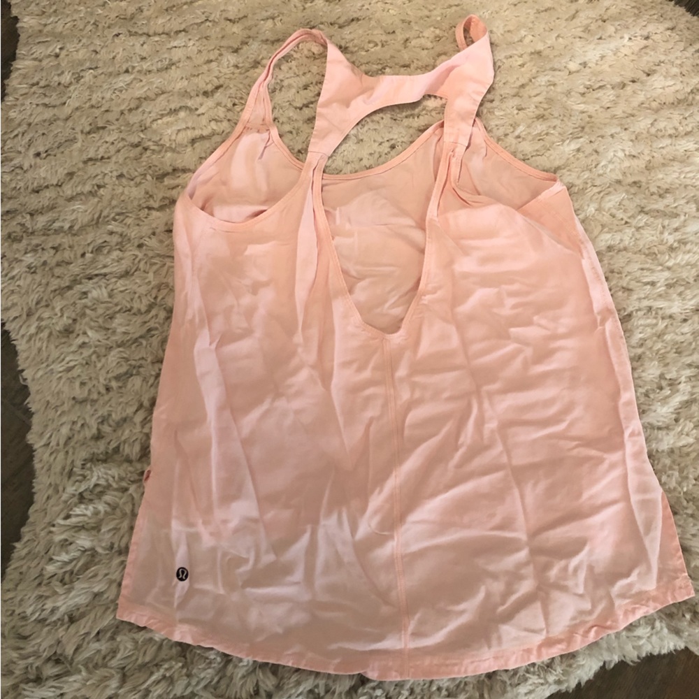 Lululemon open-back tank top
